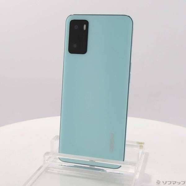 中古品〕 OPPO A55s 5G 64GB グリーン CPH2309 楽天 SIMフリー