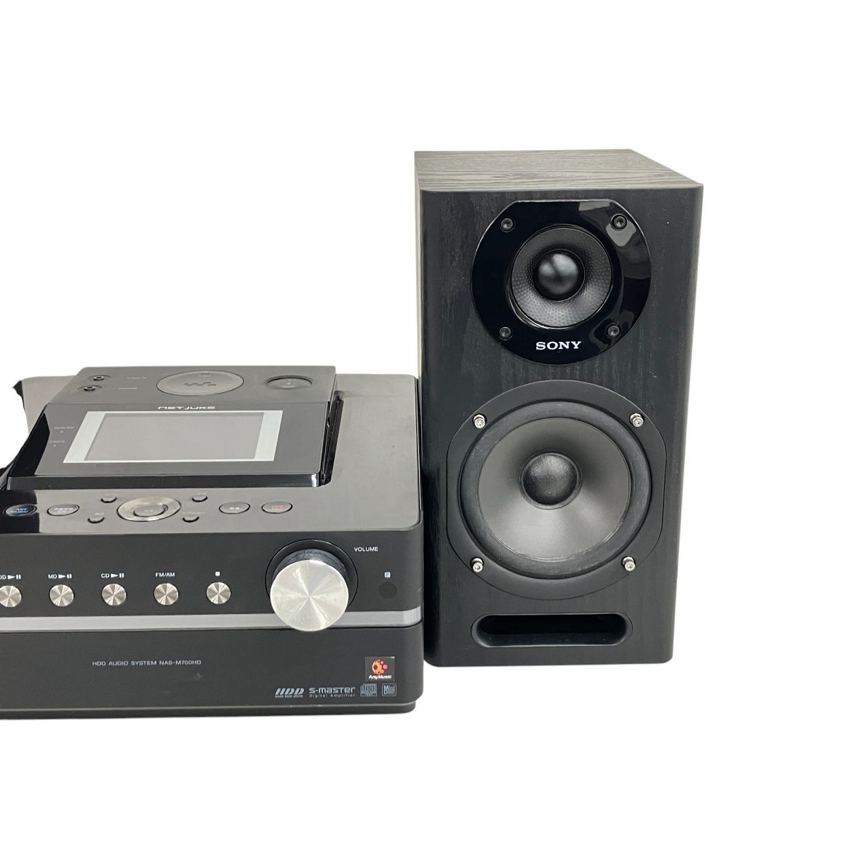 SONY NAS-M700HD HDDコンポ スピーカー　11年製 NAS-M700HD｜SONY NETJUKE HDD/CD/MD対応 ハードディスクコンポ