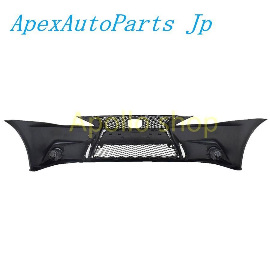 レクサス IS 20系 30系Fスポーツtype フロントバンパー スピンドルグリル フォグランプ 未塗装 LEXUS IS250 IS350