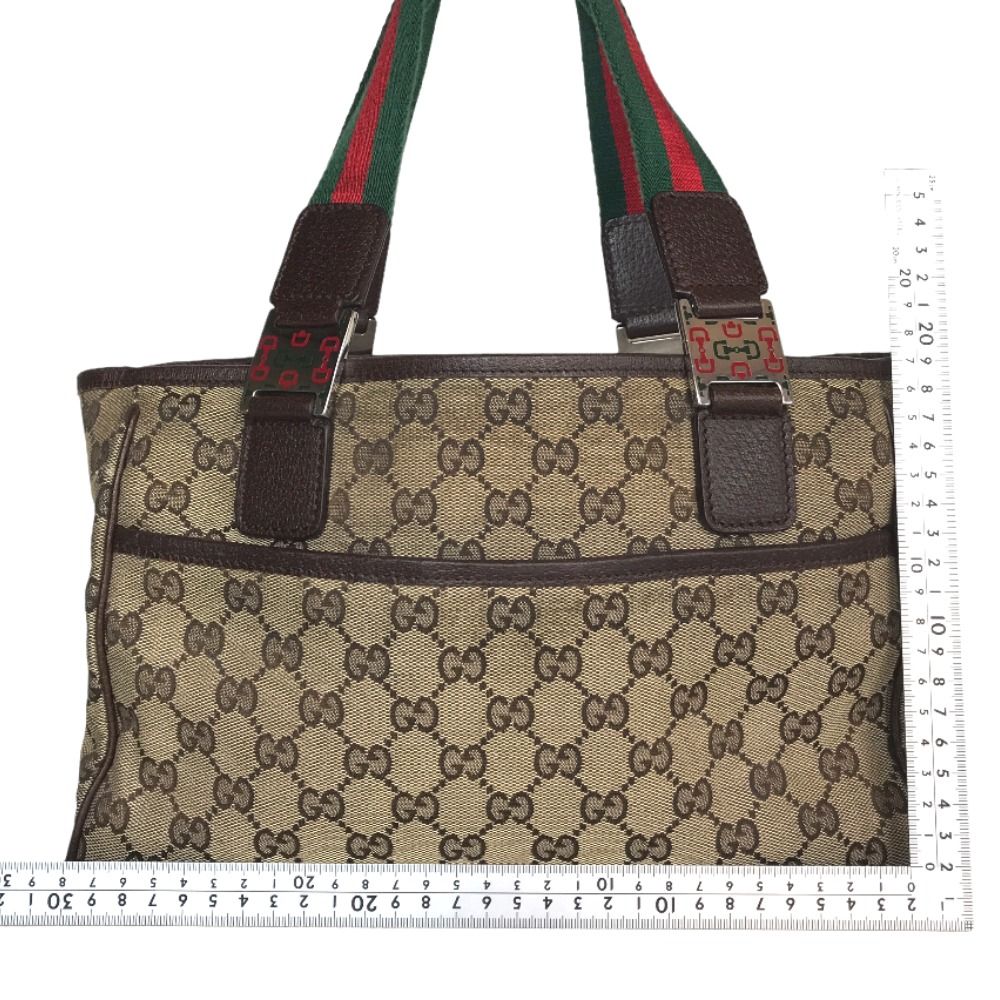 GUCCI グッチ シェリーライン ハンドバッグ トートバッグ レディース 