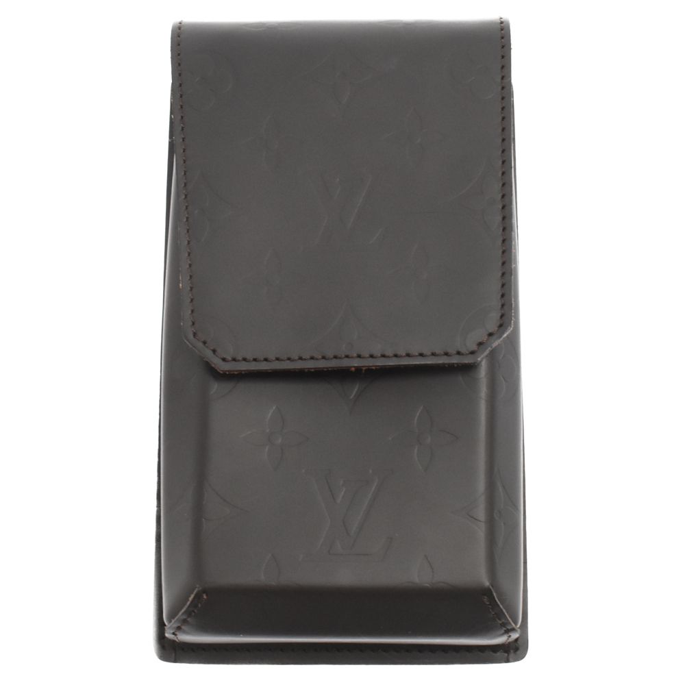 LOUIS VUITTON (ルイヴィトン) ハギー モノグラムグラセ レザー