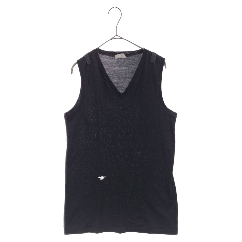 Dior Homme ディオールオム Dior homme Bee タンクトップ ブラック BEE
