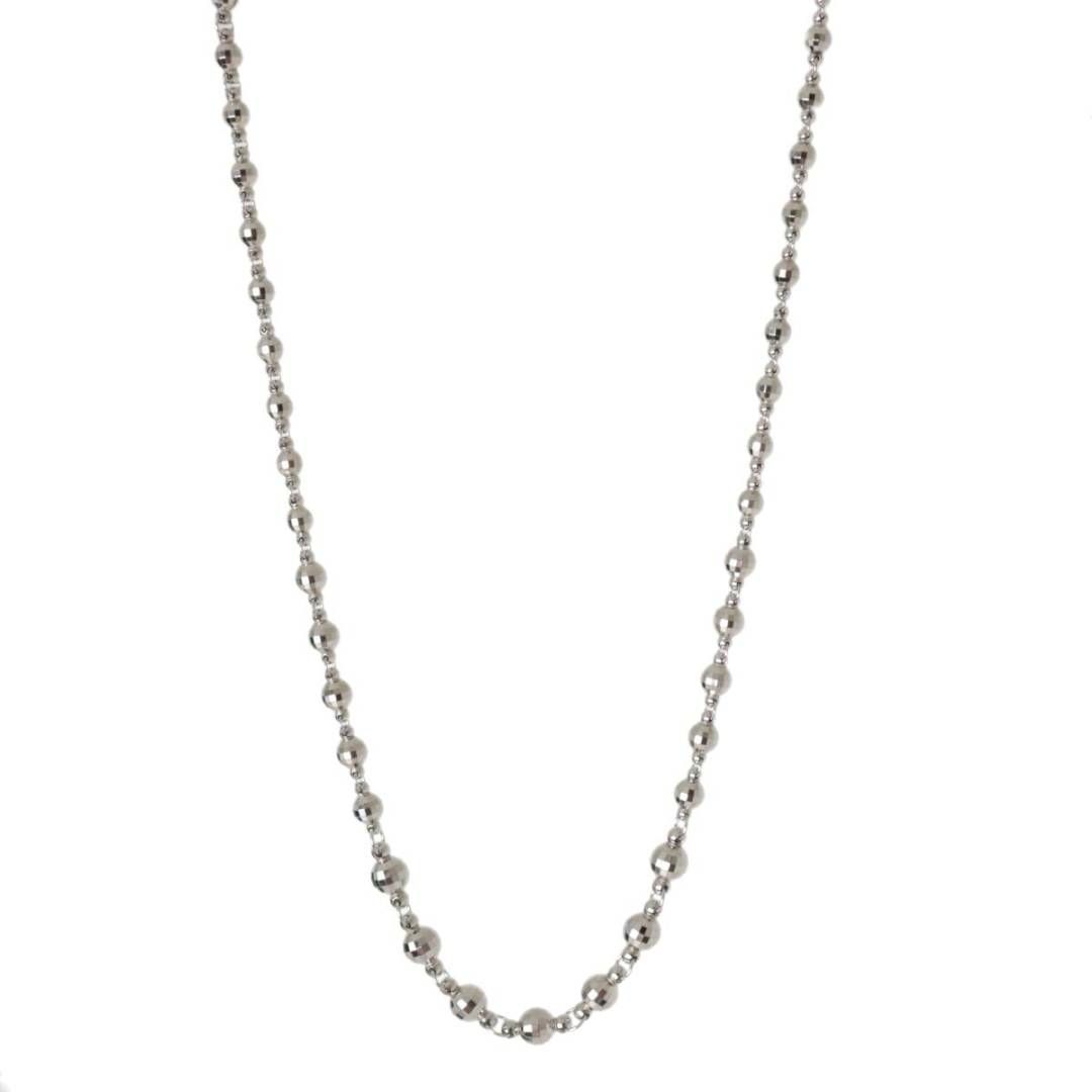 pt850ミラーボールグラデーションネックレス/15g 値下げ Pt850 プラチナ ハーフテニスネックレス ダイヤモンド