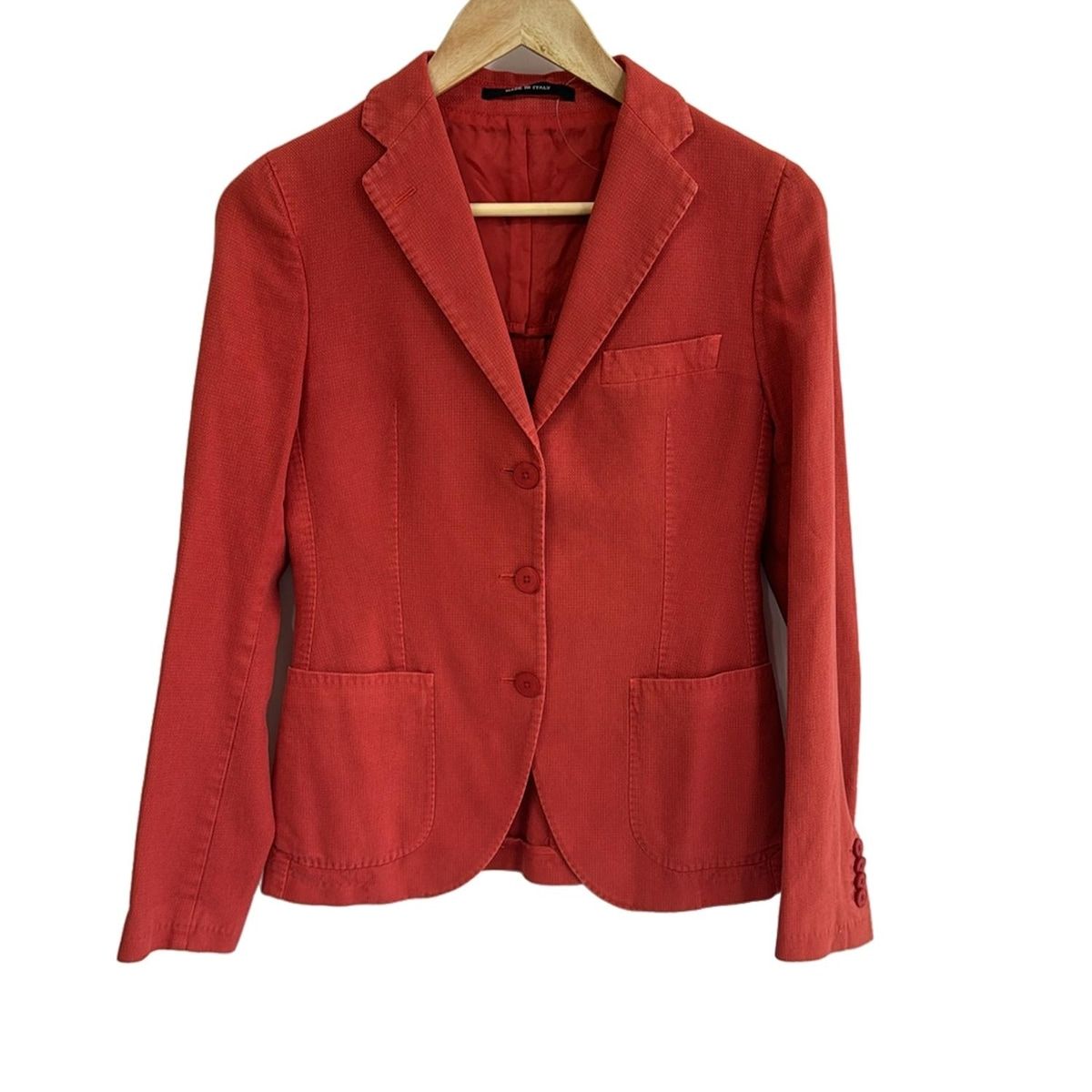 TAGLIATORE タリアトーレ ジャケット サイズ40 M レディース - レッド 長袖 春 秋