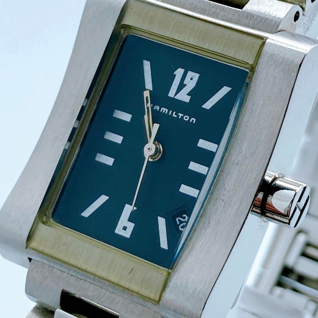 500 ハミルトン グラマシー 000003 デイト スクエア 腕時計