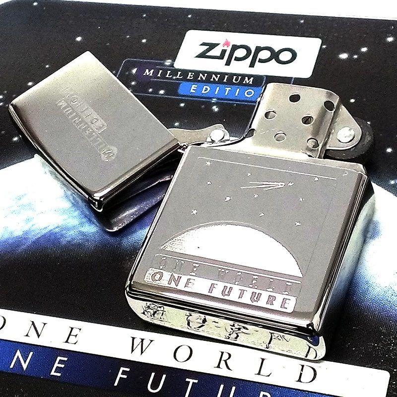 人気カラーの ONE 1999年製 世界限定10万個 ZIPPO WORLD ジッポー FUTURE ONE その他