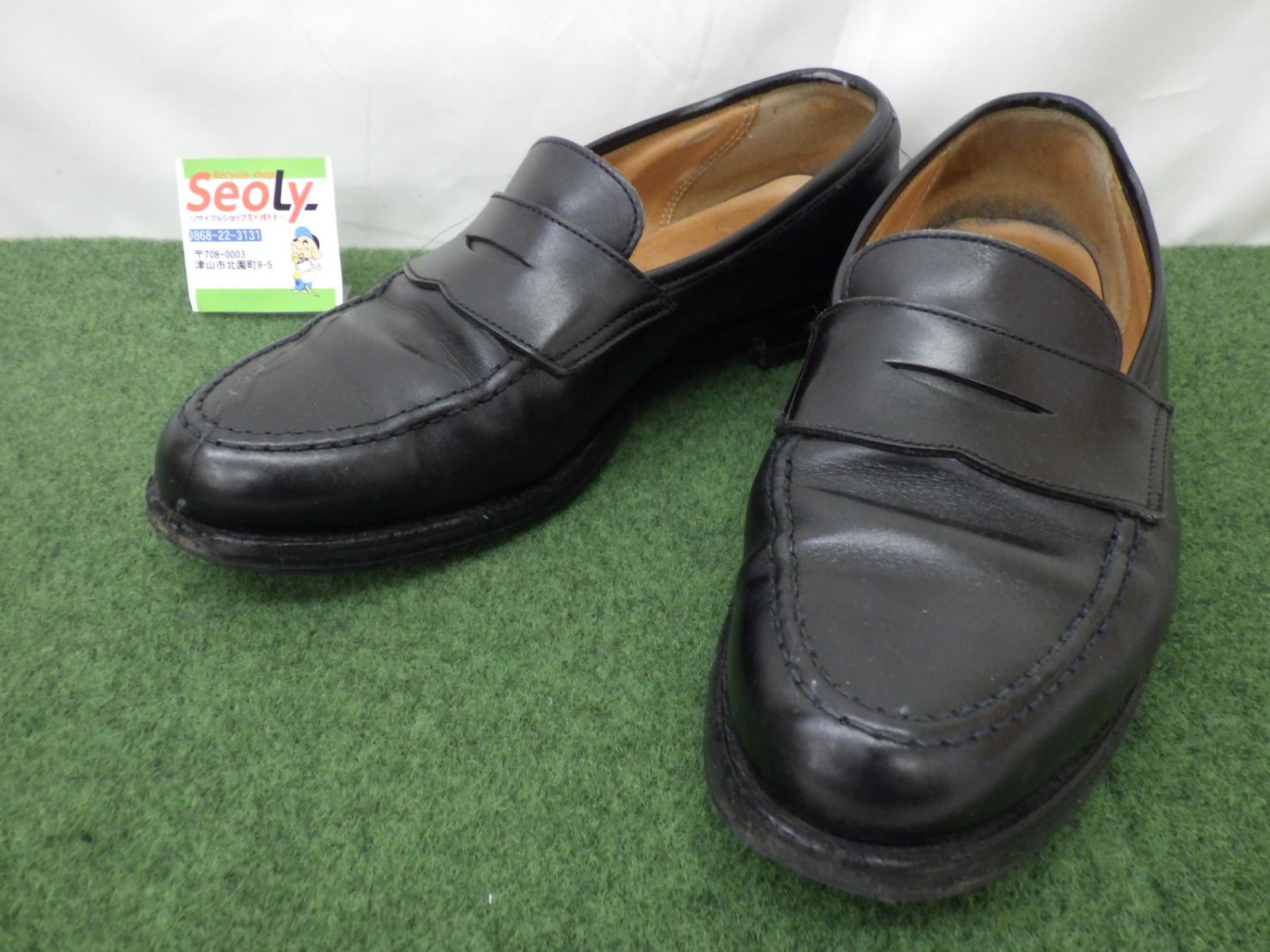 CROCKETT＆JONES クロケット＆ジョーンズ ビジネスシューズ 7インチ 黒 ブラック