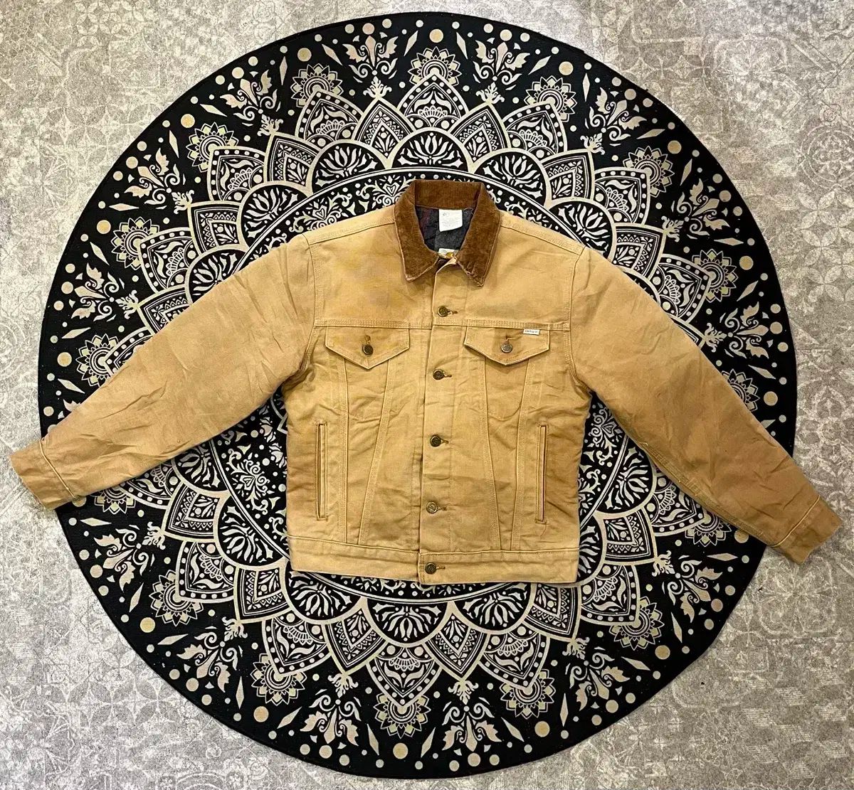 【雷市場（ポンジャン）商品韓国直送】 80 ー 90 ザ・イヤーズ Carhartt(カーハート) ダックジャケット (アメリカ製) ／ 100 記念日)