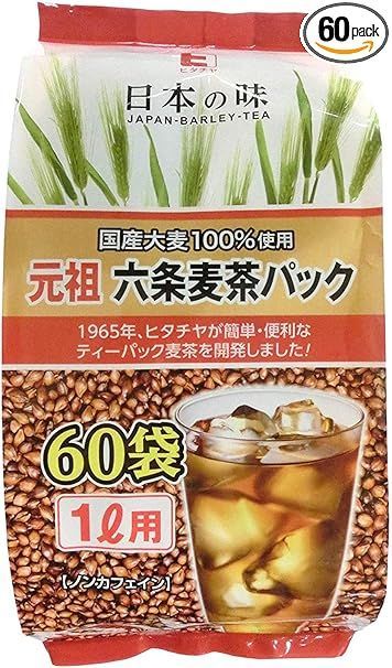 ハラダ製茶 元祖 六条麦茶パック 徳用 60P×5袋