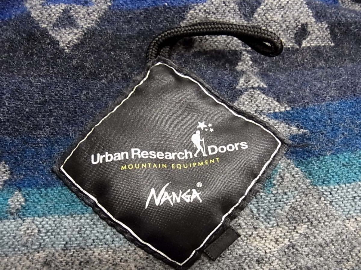 希少コラボ◇NANGAxPENDLETON×UrbanReseachDoors フーディダウン