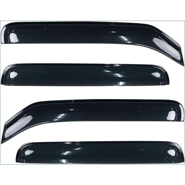 スズキ ワゴンR MH21S MH22S スモークドアバイザー 4P セット TNQYD-001