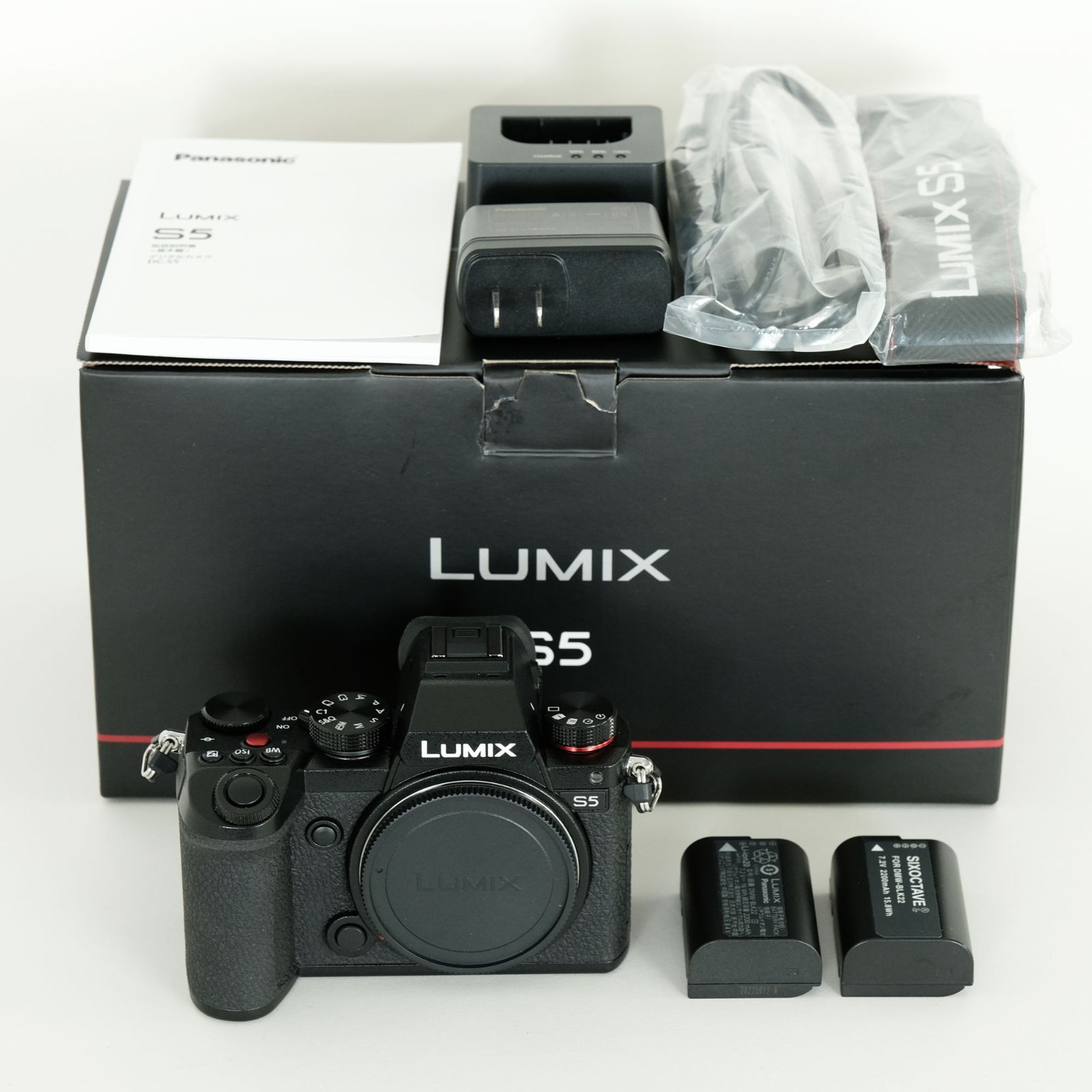 極美品｜シャッター数3,662回] Panasonic LUMIX DC-S5 ボディ / フル 