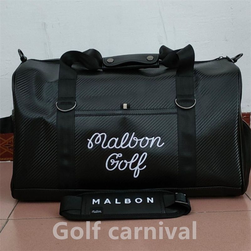 ☆MALBON Golf☆PERFORMANCE CLASSIC BOSTON BAG☆ゴルフ (Malbon Golf/ボストンバッグ)  M4343PBO07NVY【BUYMA】