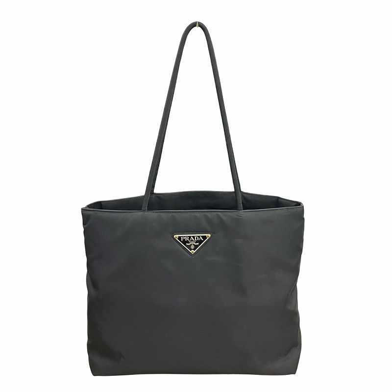 PRADA プラダ 三角ロゴプレート ナイロン トートバッグ