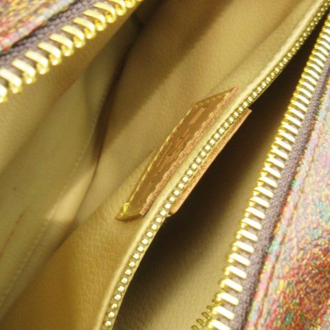 エトロ ETRO ハンドバッグ 2way ショルダーバッグ PVC レザー