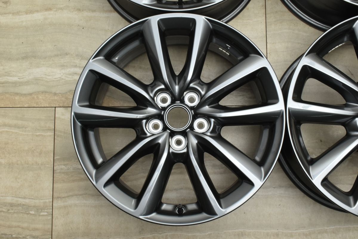 新車外し品】マツダ MAZDA3 純正 18in 7J +45 PCD114.3 4本