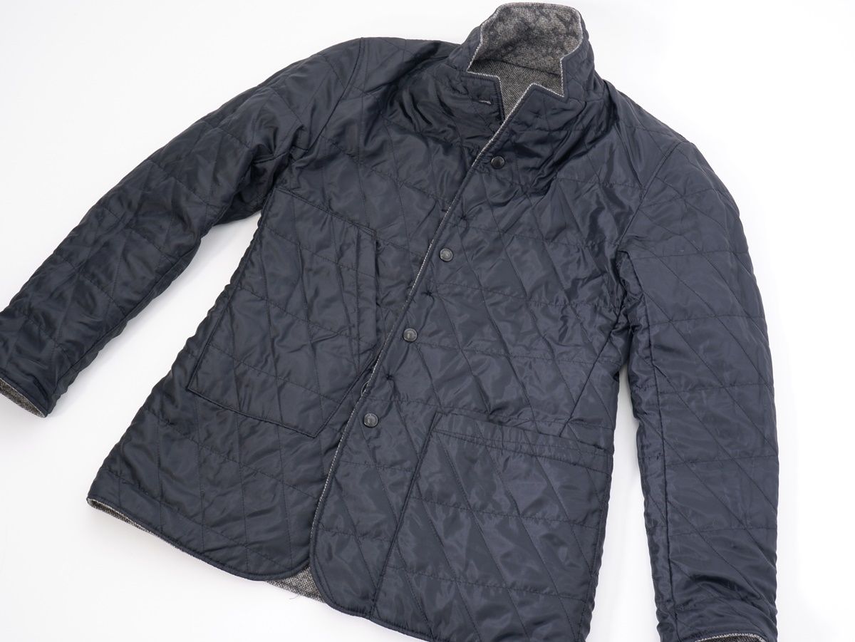 Engineered Garments エンジニアードガーメンツ Brookline Quilted Jacket - Printed /  Fishboneリバーシブルジャケット【XS】【MJKA66815】 - メルカリ