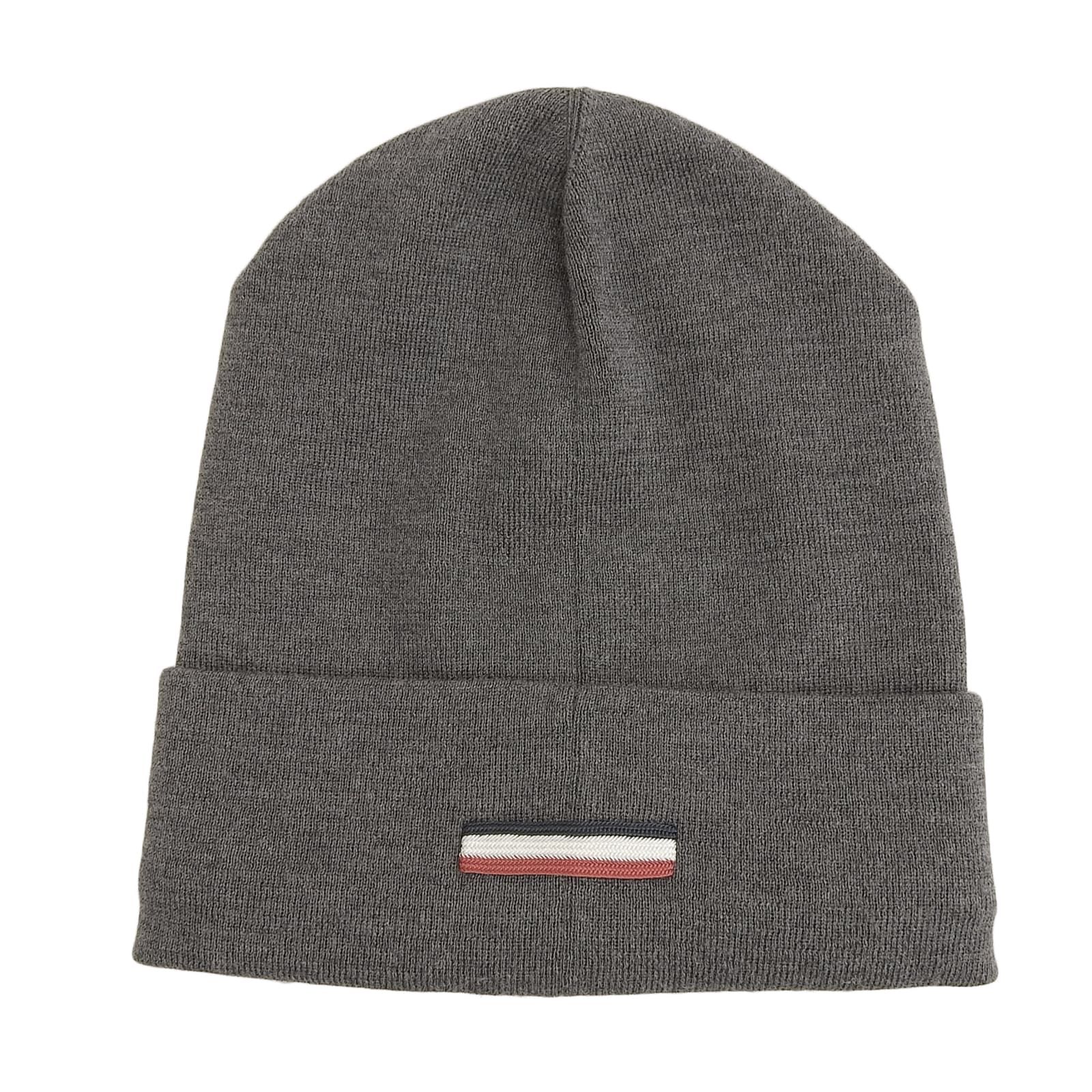 極美品△MONCLER モンクレール BERRETTO ウール100％ ロゴ