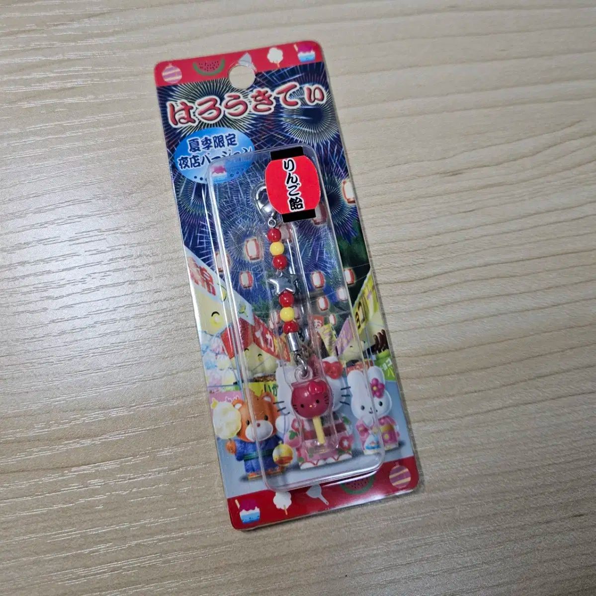 祭り りんご アメー hello kitty(ハローキティ) ストラップ