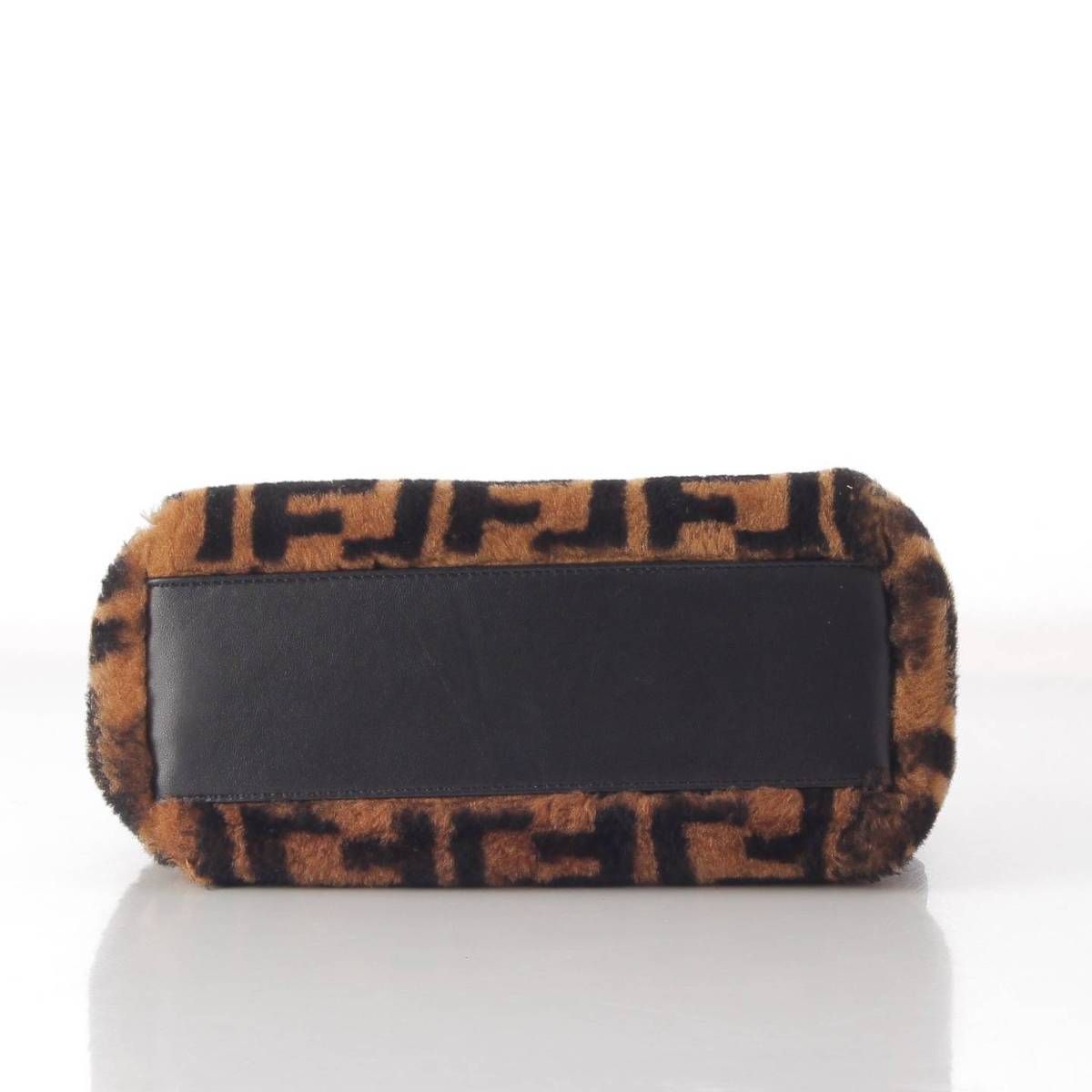 フェンディ FENDI ピーカブー ミニピーカブー ズッカ ハンドバッグ 