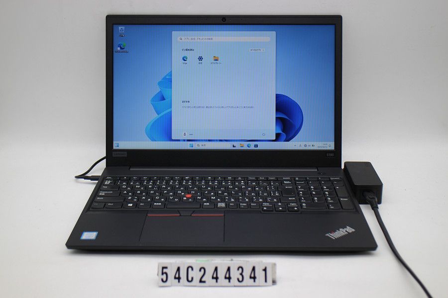 Lenovo ThinkPad E590 Core i5 8265U 1.6GHz/8GB/256GB(SSD)/15.6W/FWXGA(1366x768)/Win11 【54C244341】