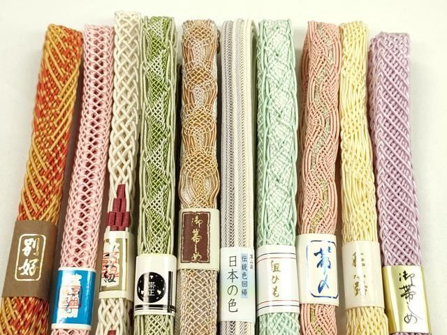 帯締め10本セット 伊賀