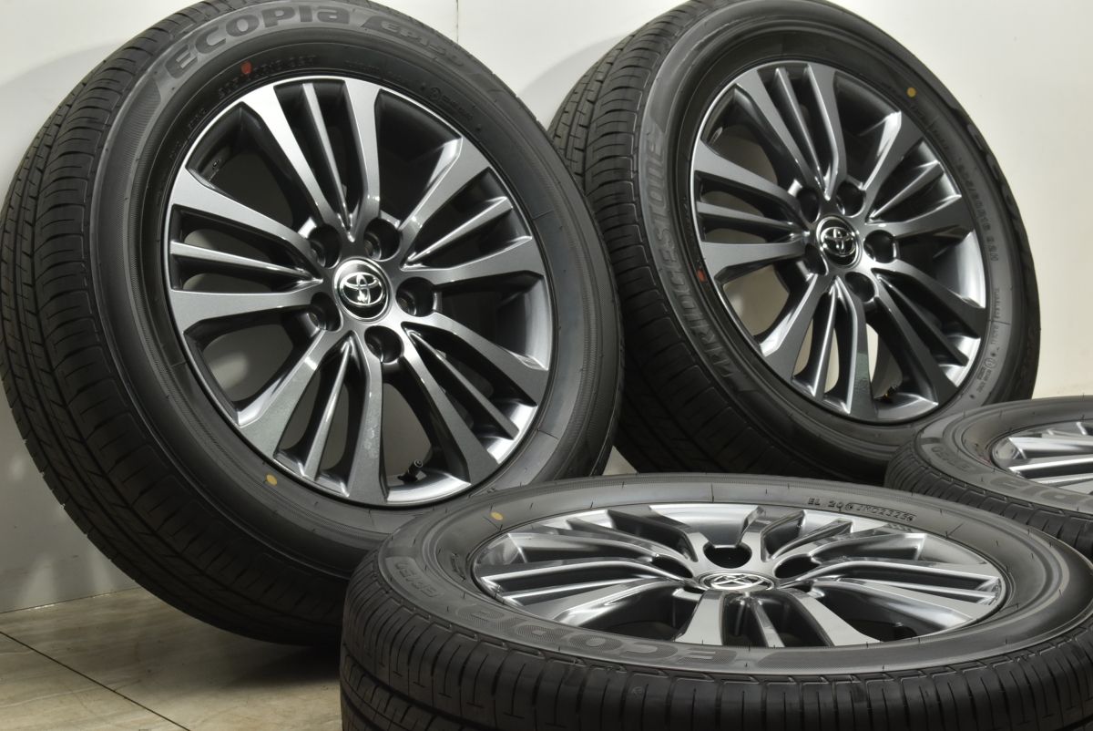 【むっつん】トヨタボクシー純正ホイール ブリヂストン エコピア 2025年製 新車外し品】トヨタ 90 ヴォクシー S-G 純正 16in 6J +