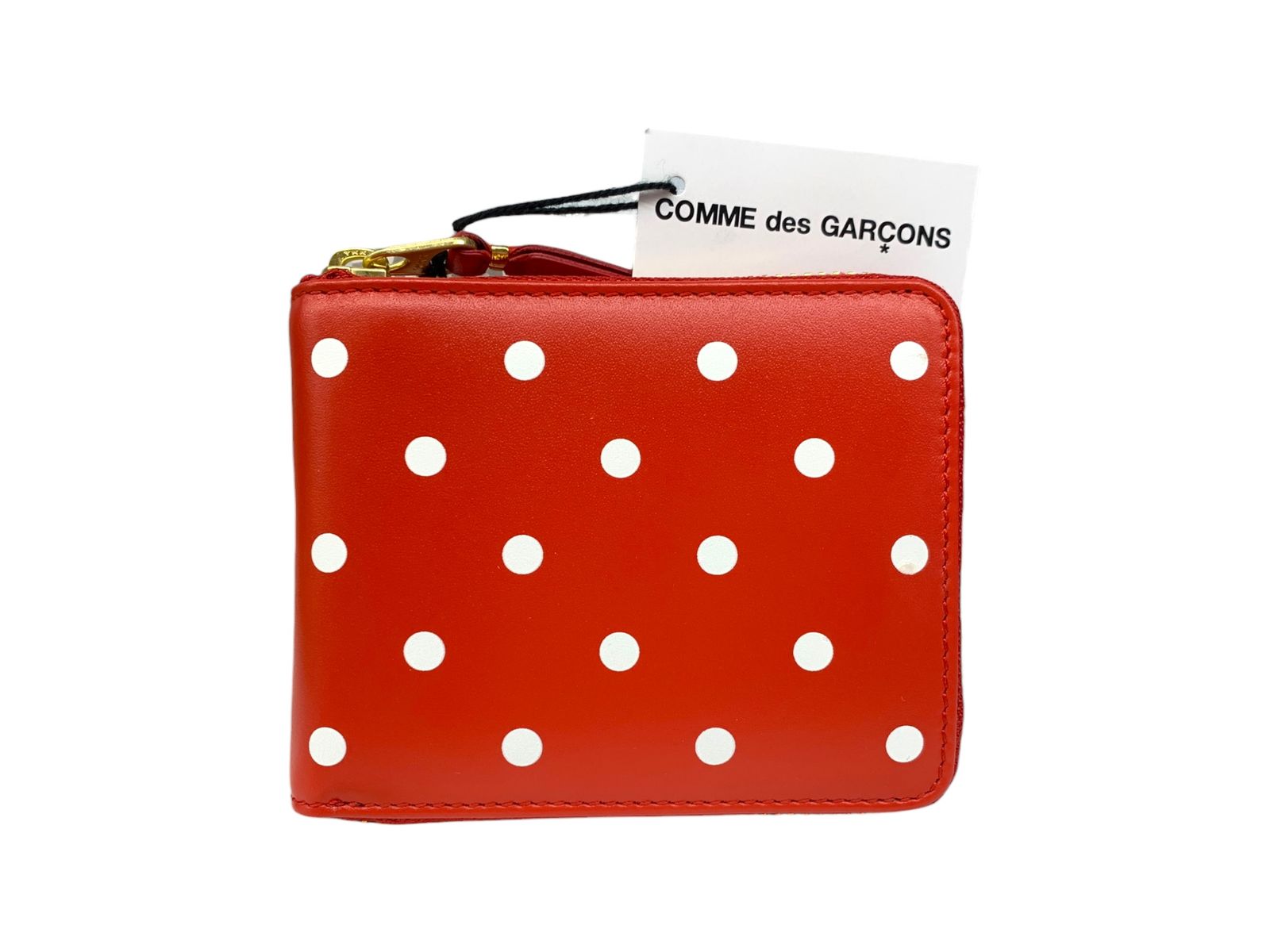 COMME des GARCONS (コムデギャルソン) POLKA DOTS PRINTED 二つ折り 