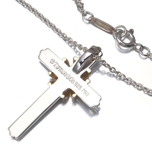 ティファニー ネックレス シグネチャークロス シルバー 925