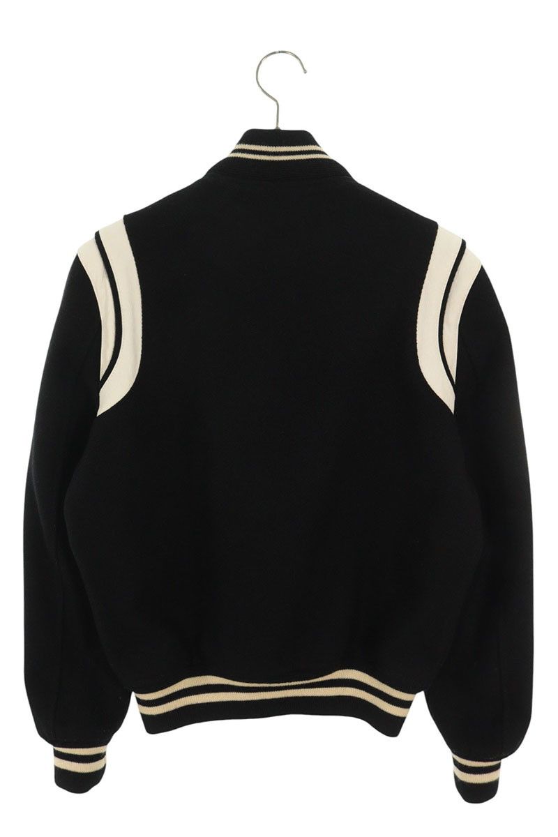 サンローランパリ テディ/354718 YYL80 レザートリムスタジャン