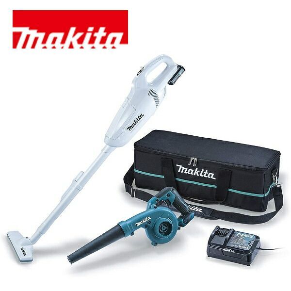 当店だけ！バッテリー充電器も1年保証! マキタ CK1013 コンボキット 10.8V 1.5Ah 掃除機 CL107FD ブロワ UB100D 集塵 バッテリー BL1015 充電器 DC10SA セット 家庭用 業務用 車用 makita