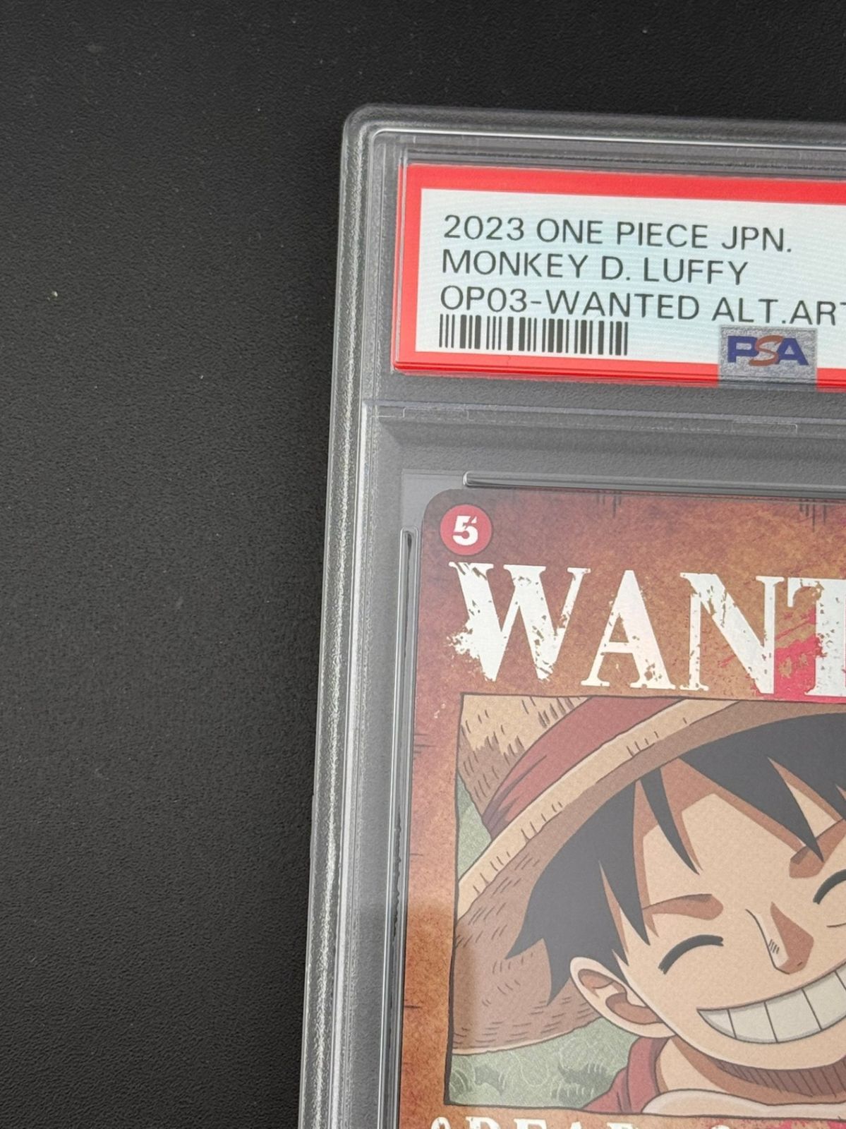 【PSA10】ワンピースカード　モンキー・D・ルフィ：手配書 SR-SPC PSA10】モンキー・D・ルフィ：手配書 SR-SPC [ST01-012] PSA10】WANTED