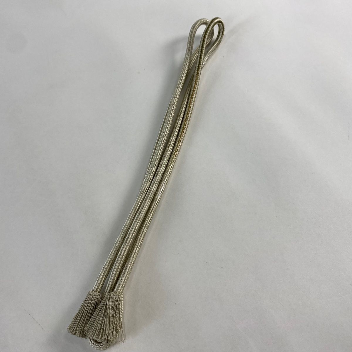 帯締め 優品 灰茶 正絹 和装小物