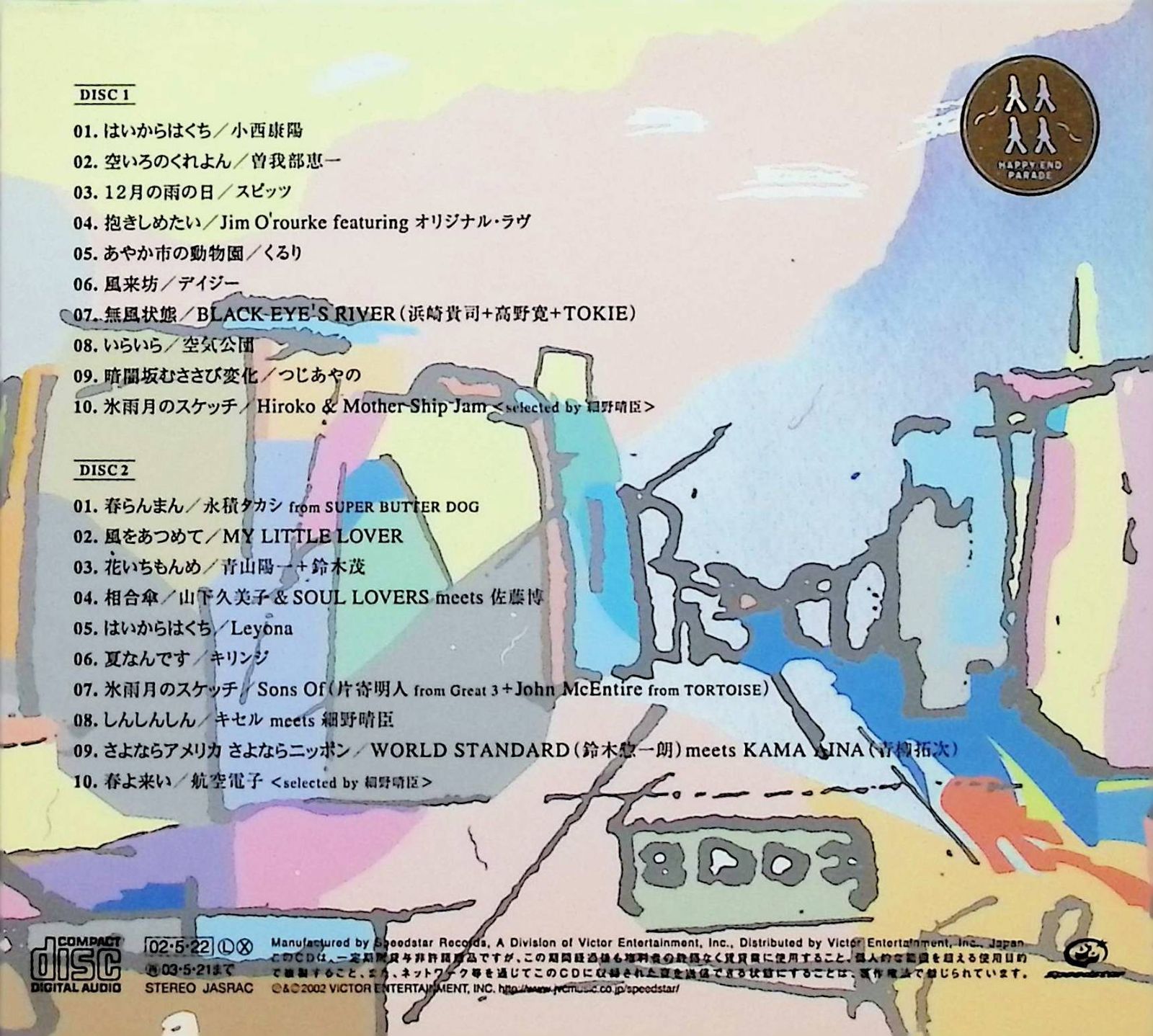 HAPPY END PARADE~tribute to はっぴいえんど~ Compilation