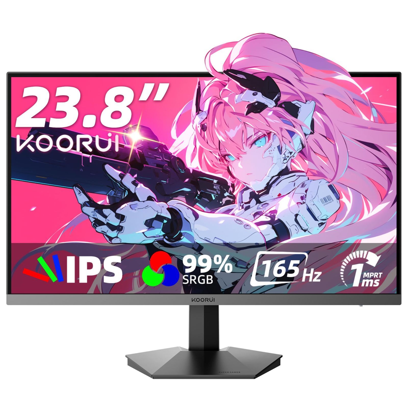 ゲーミングモニター KOORUI 24E3 （Amazon.co.jp: KOORUI 24