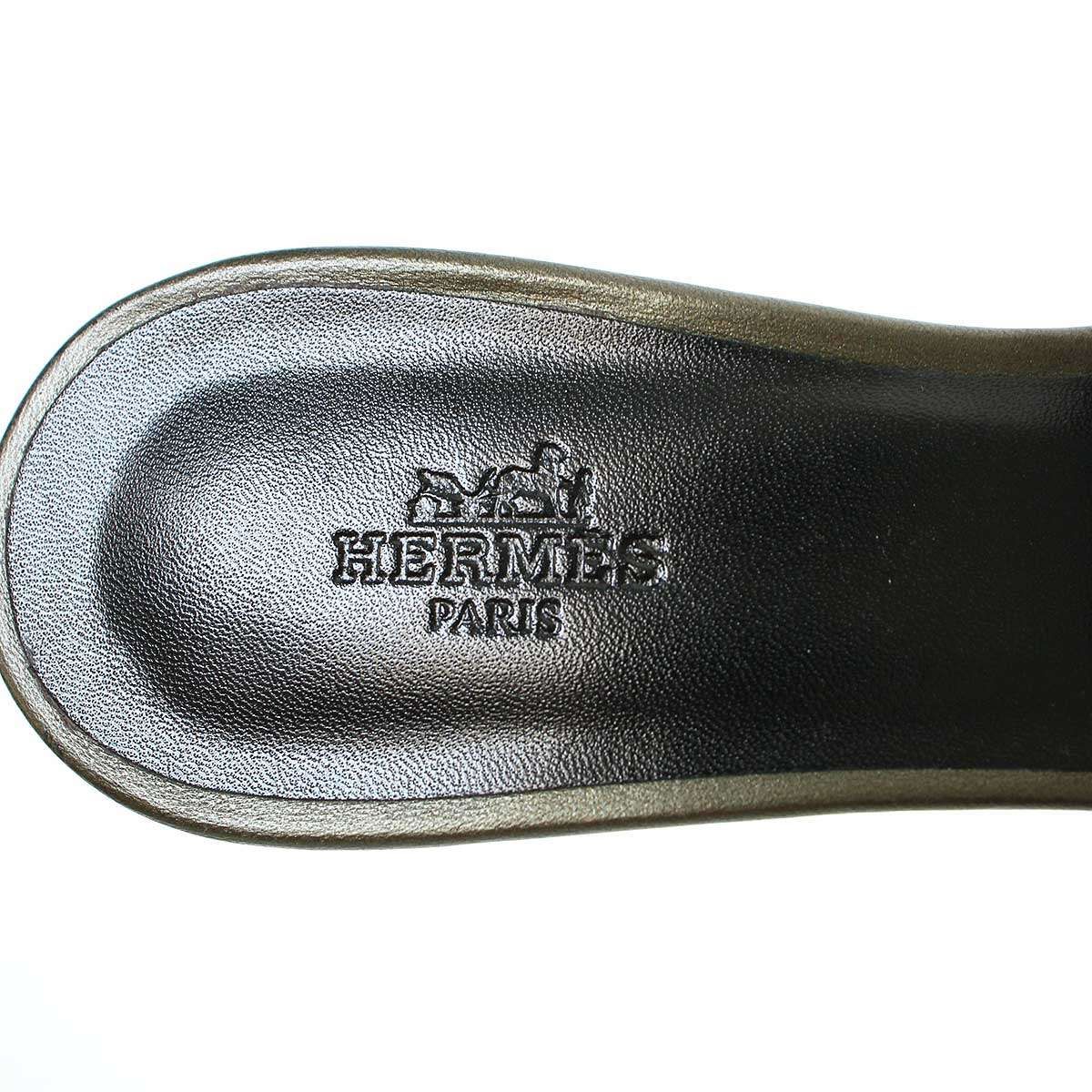 HERMES エルメス Oasis Sandal オアジス バイカラーサンダル