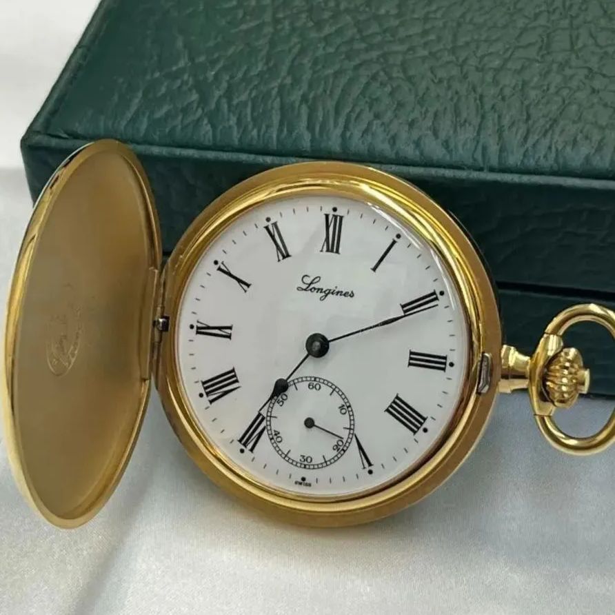 N ヴィンテージ ロンジン LONGINES 懐中時計 30686927 スモールセコンド 手巻き メンズ