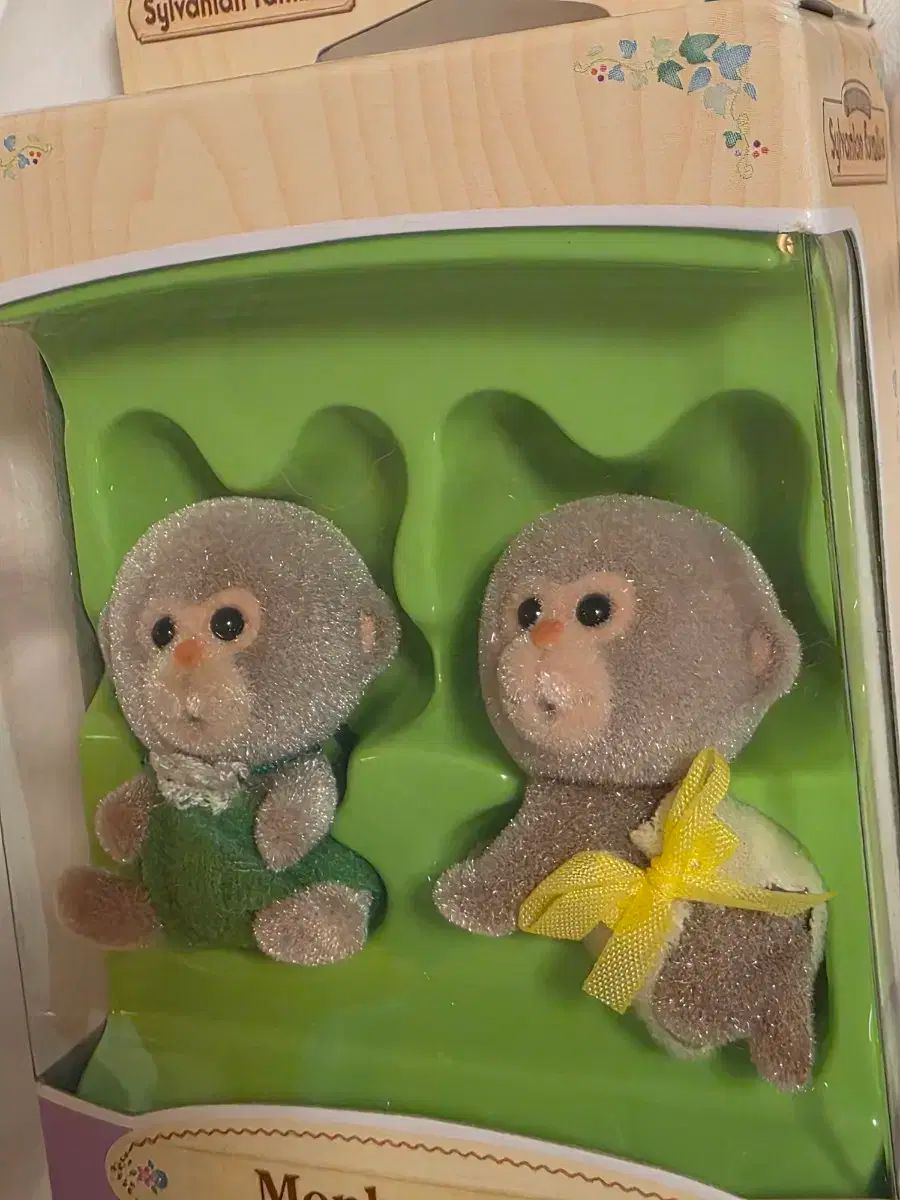 シルバニアファミリー サル 双子 未開封 猿 の 人形