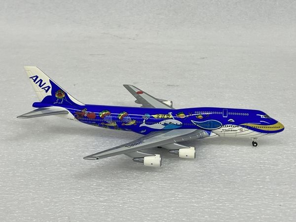 全日空 Boeing 747-481D 1/400 JA8963 ANA 飛行機模型 中古