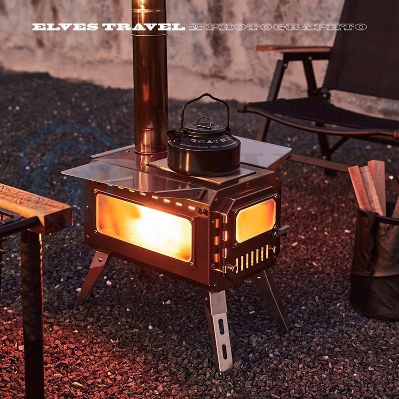 新品/送料込】ORLAND オーランド コンパクト ストーブ 煙突セット