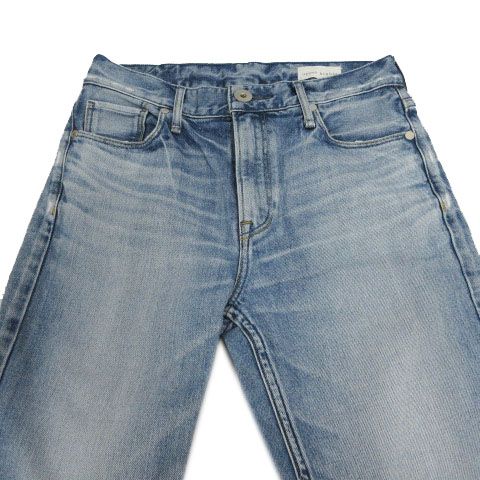 アッパーハイツ upper hights THE LADY デニムパンツ スキニー 280279 ユーズド加工 ダメージ加工 ストレッチ 日本製 ブルー 青 23