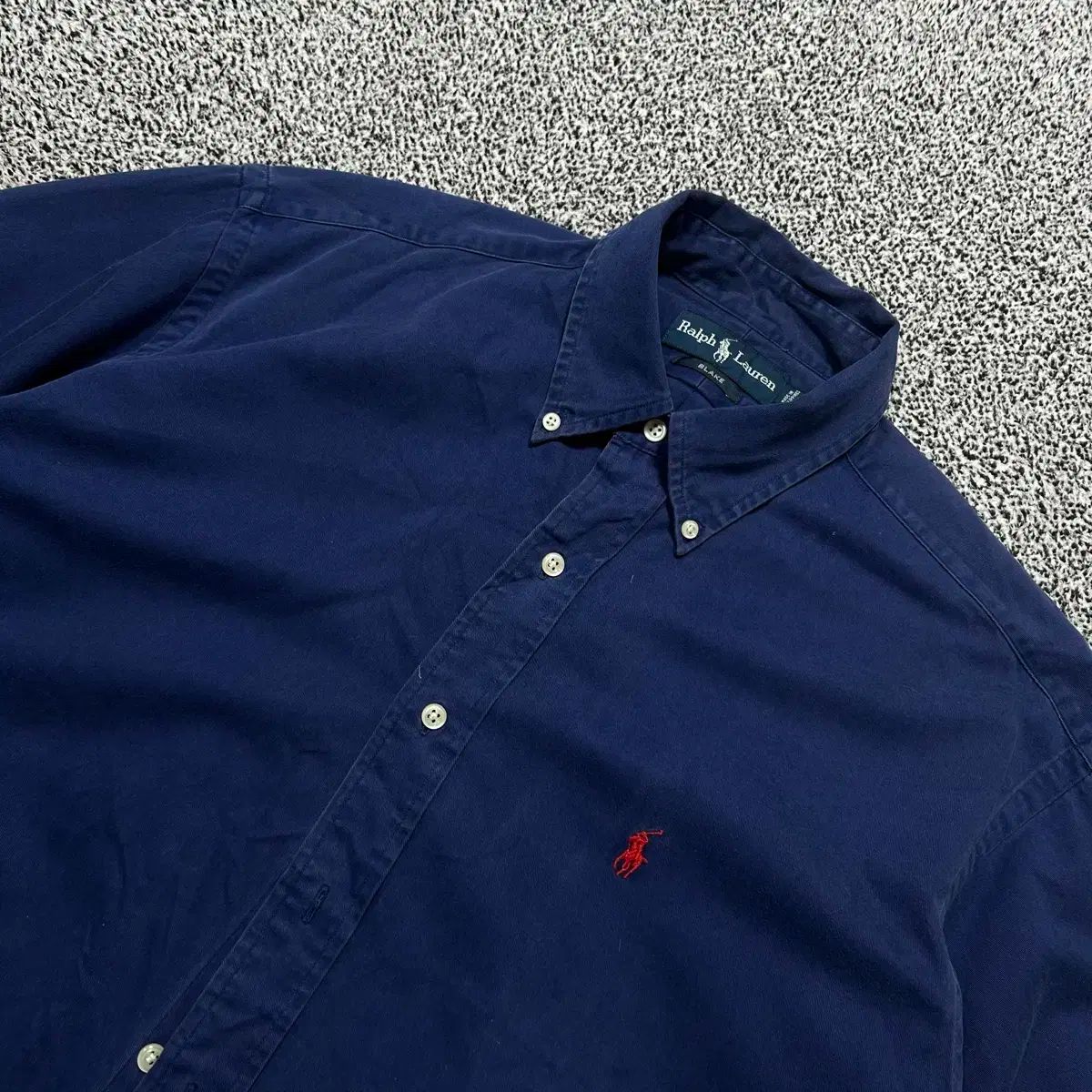 ポロ Ralph Lauren ラルフローレン ネイビー 長袖 シャツ