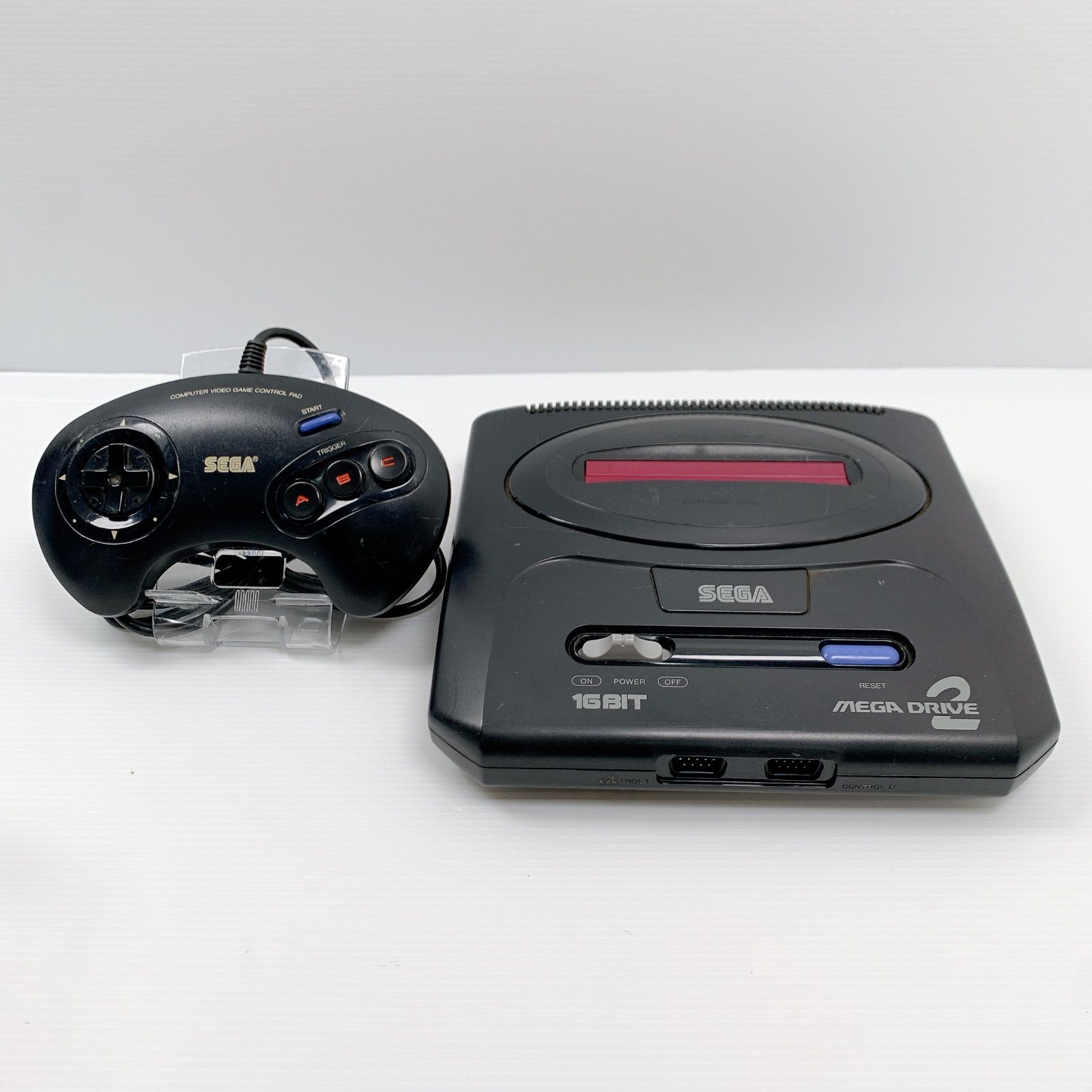 【懐かしゲーム機】ジャンク品／メガドライブ 2／16BIT／HAA-2502 美品 セガ 16BIT MEGA DRIVE2 メガドライブ2 HAA-2502｜Yahoo