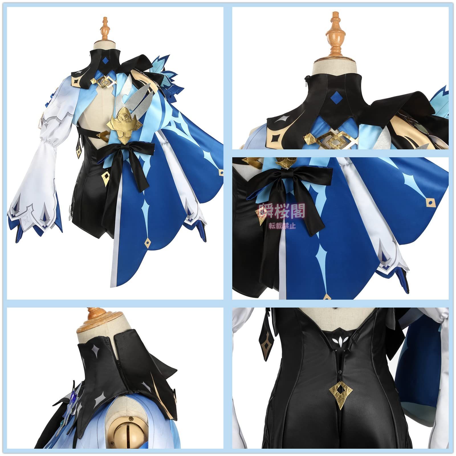 【ミノ出品】原神 エウルア コスプレ衣装 ウィッグ付き 女性XS~Sサイズ Amazon.co.jp: [エアーズCOS] 原神 Eula 优菈 ユーラ エウルア