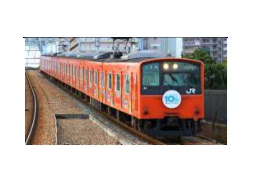 JR201系体質改善車 「ICOCA10周年記念ラッピング」 8両編成セット