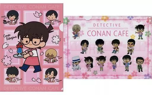 中古】クリアファイル 集合 クリアファイル2枚セット 「名探偵コナン