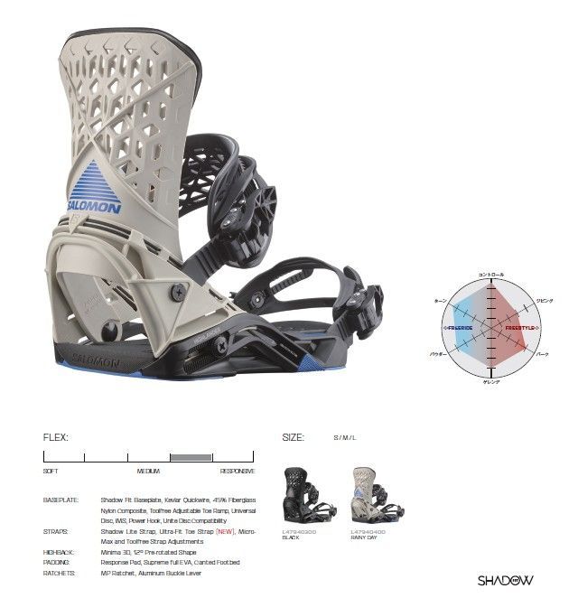 サロモン×サロモンSURFACE 152 ビンディングS/M DISTRICT – サロモン