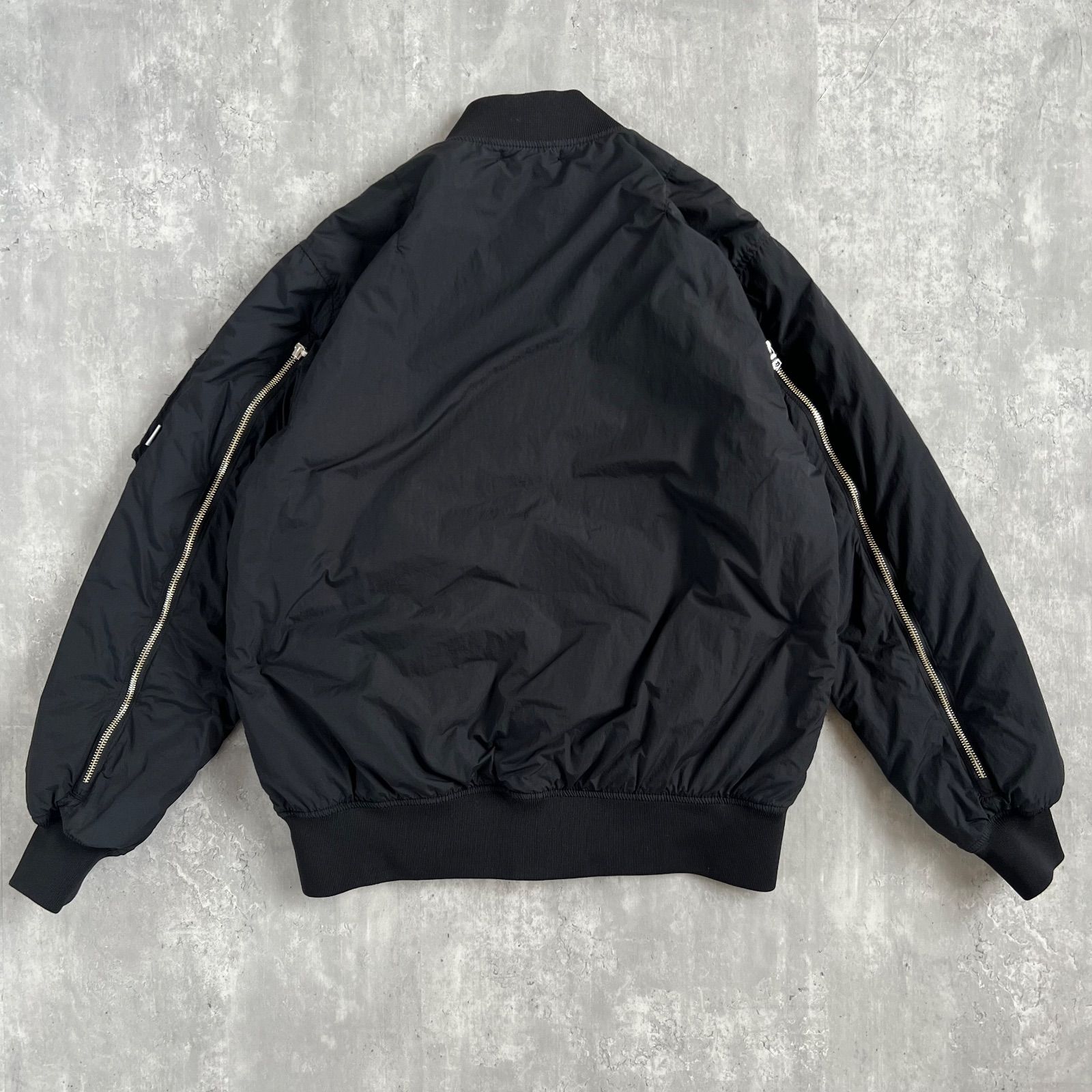 WTAPS ダブルタップス I AM NAYLON TAFFETA MA-1 JACKET ブラック M