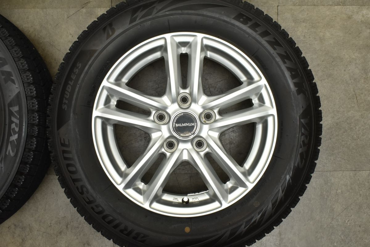 195/60R17 VRX3 バリ溝 2024年製 BRIDGESTONE BLIZZAK VRX3 2024年製