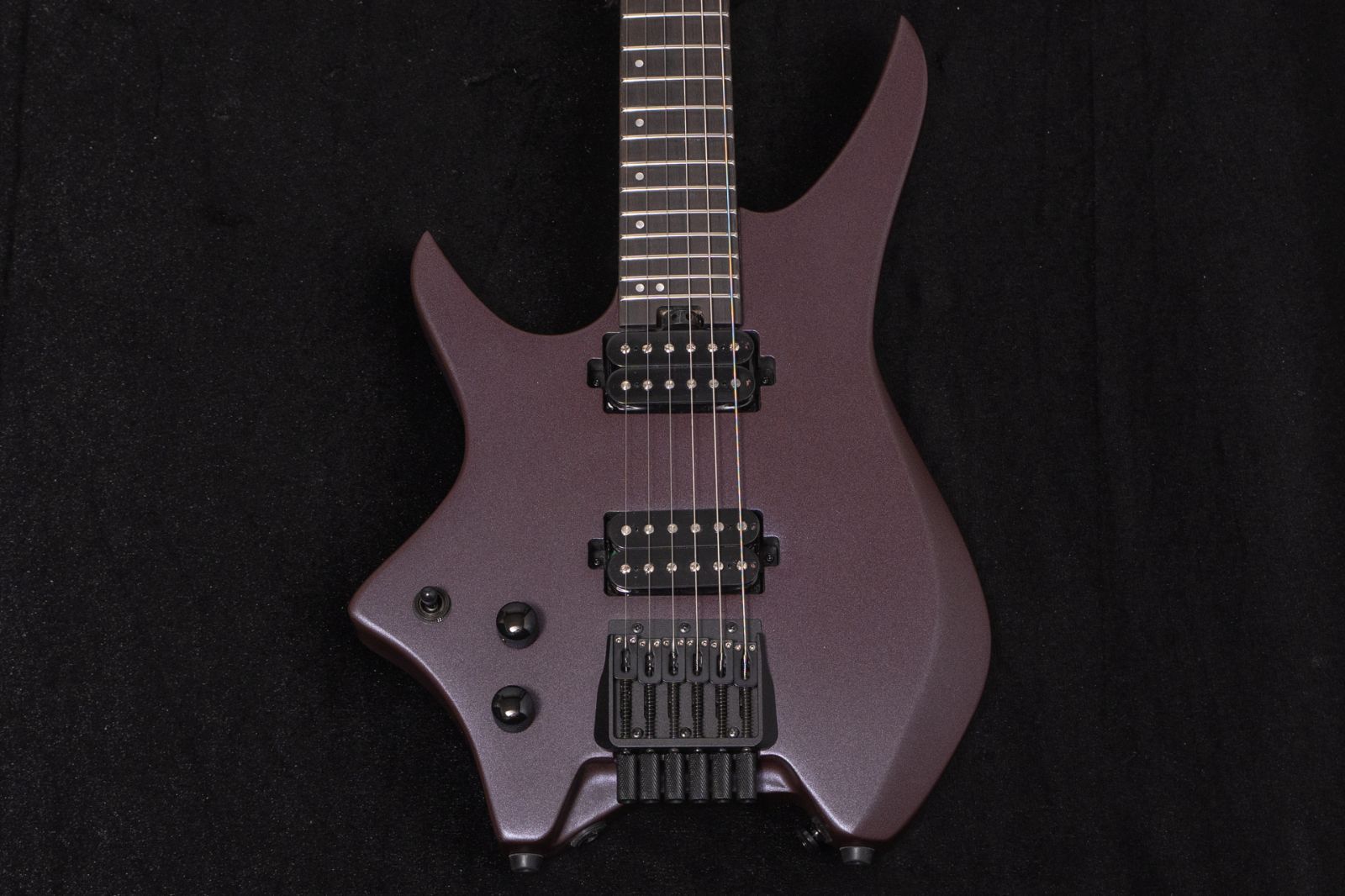 new】HEX Guitars / N400L Metallic Deep Purple LH - メルカリ